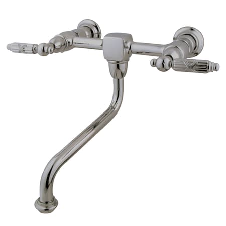 Heritage KS1218GL Wall Mount Bathroom Faucet KS1218GL